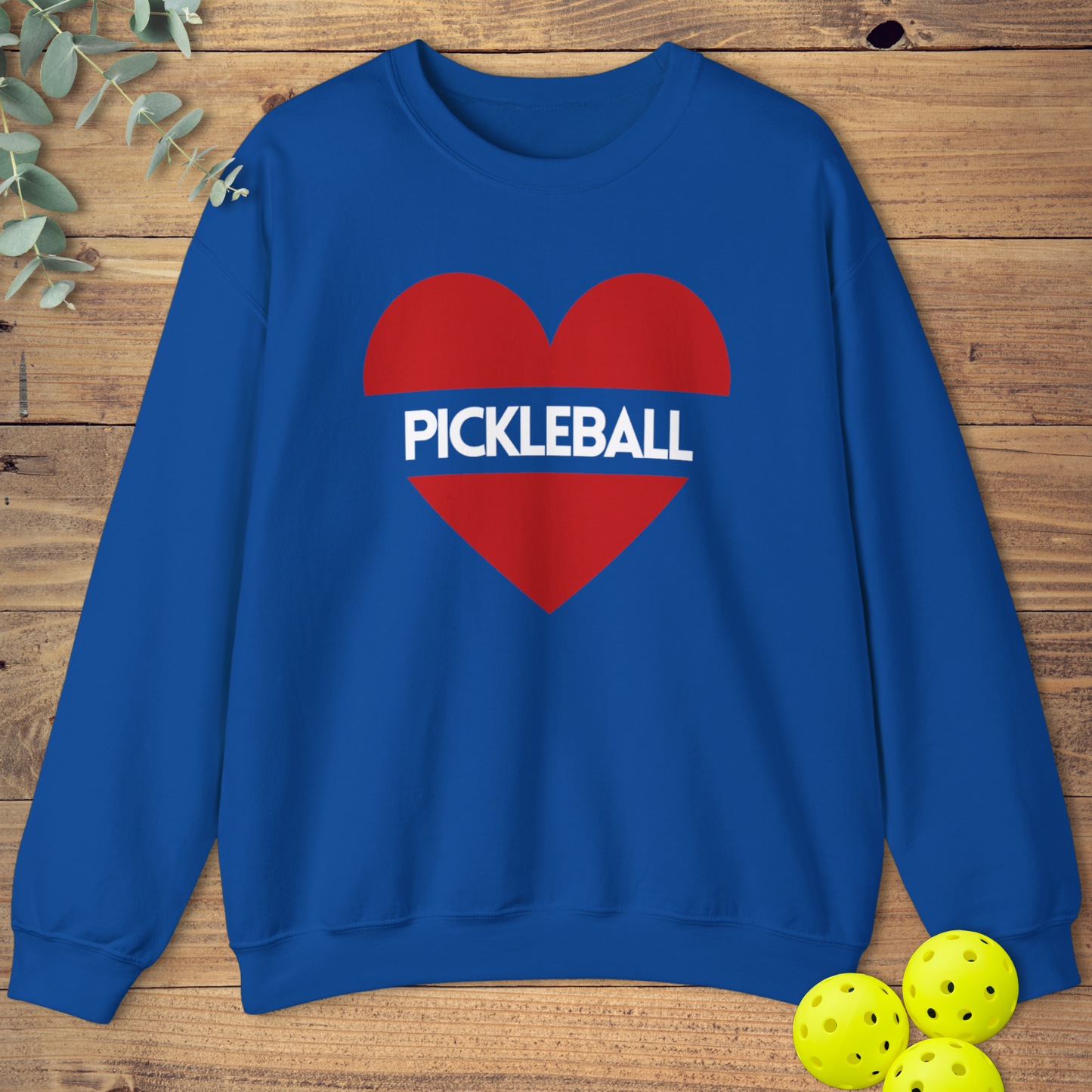 Red Pickleball Love Sweatshirt