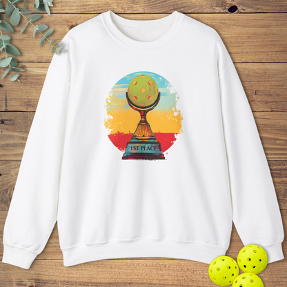 Pickleball First Place Trophy Sweatshirt