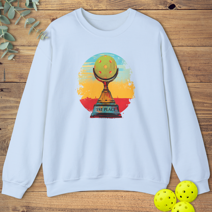 Pickleball First Place Trophy Sweatshirt