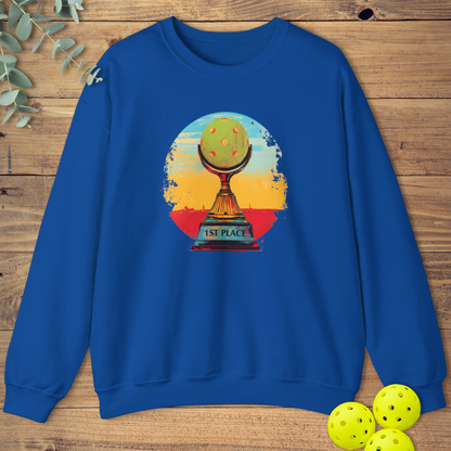Pickleball First Place Trophy Sweatshirt