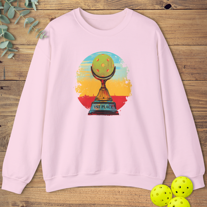 Pickleball First Place Trophy Sweatshirt