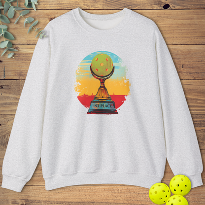 Pickleball First Place Trophy Sweatshirt
