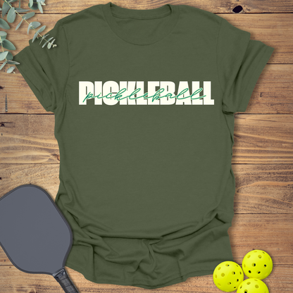 Pickleball Cursive T-Shirt