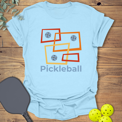 Retro Boxes Pickleball T-Shirt