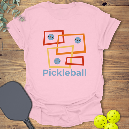 Retro Boxes Pickleball T-Shirt
