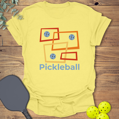 Retro Boxes Pickleball T-Shirt