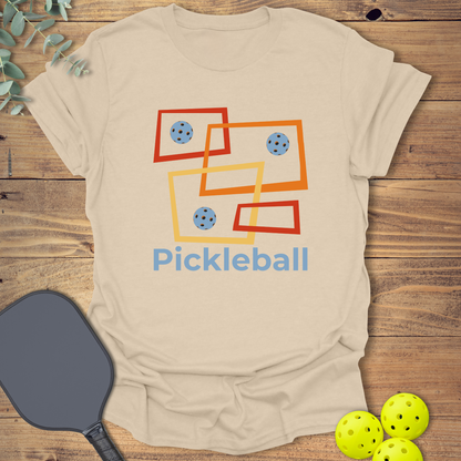 Retro Boxes Pickleball T-Shirt