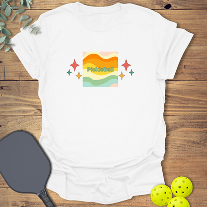 Retro Stars Pickleball T-Shirt