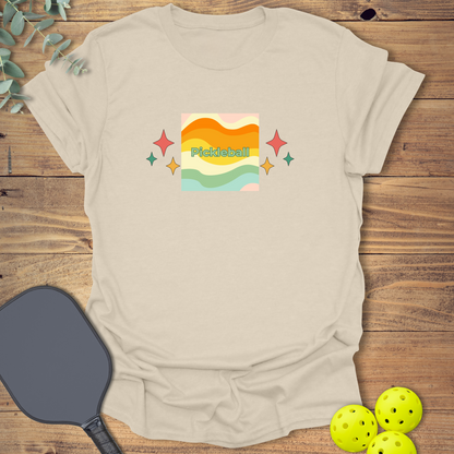 Retro Stars Pickleball T-Shirt