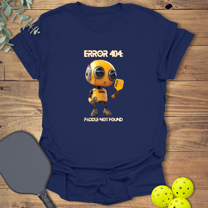 Cute Robot Pickleball T-Shirt