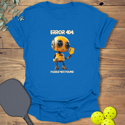 Cute Robot Pickleball T-Shirt