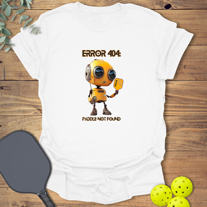 Cute Robot Pickleball T-Shirt