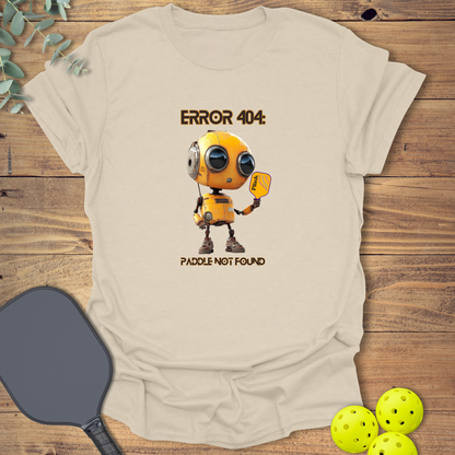 Cute Robot Pickleball T-Shirt
