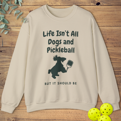 Dogs and Pickleball: Cocker Spaniel Sweatshirt