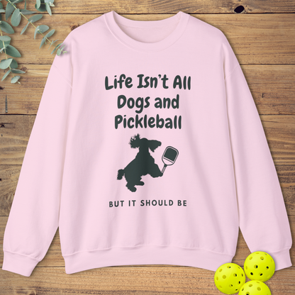 Dogs and Pickleball: Cocker Spaniel Sweatshirt