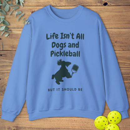 Dogs and Pickleball: Cocker Spaniel Sweatshirt
