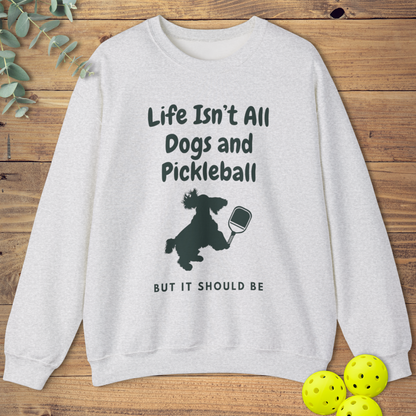 Dogs and Pickleball: Cocker Spaniel Sweatshirt
