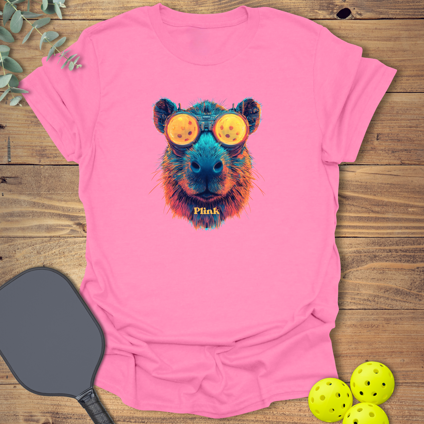 Capybara Pickleball T-Shirt