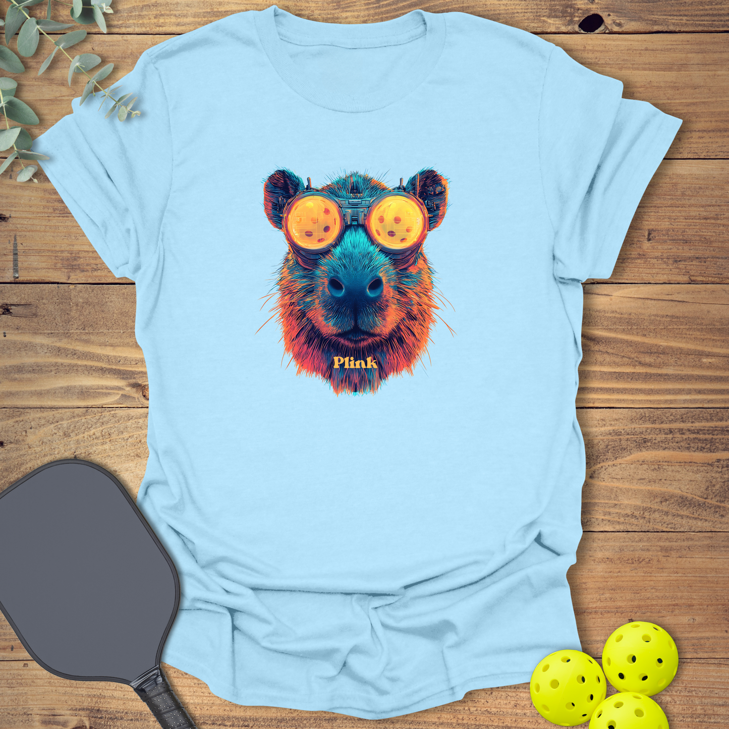 Capybara Pickleball T-Shirt