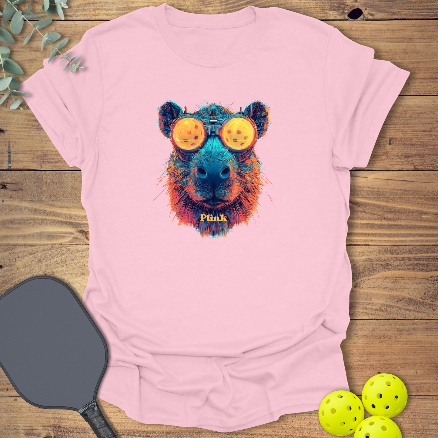 Capybara Pickleball T-Shirt