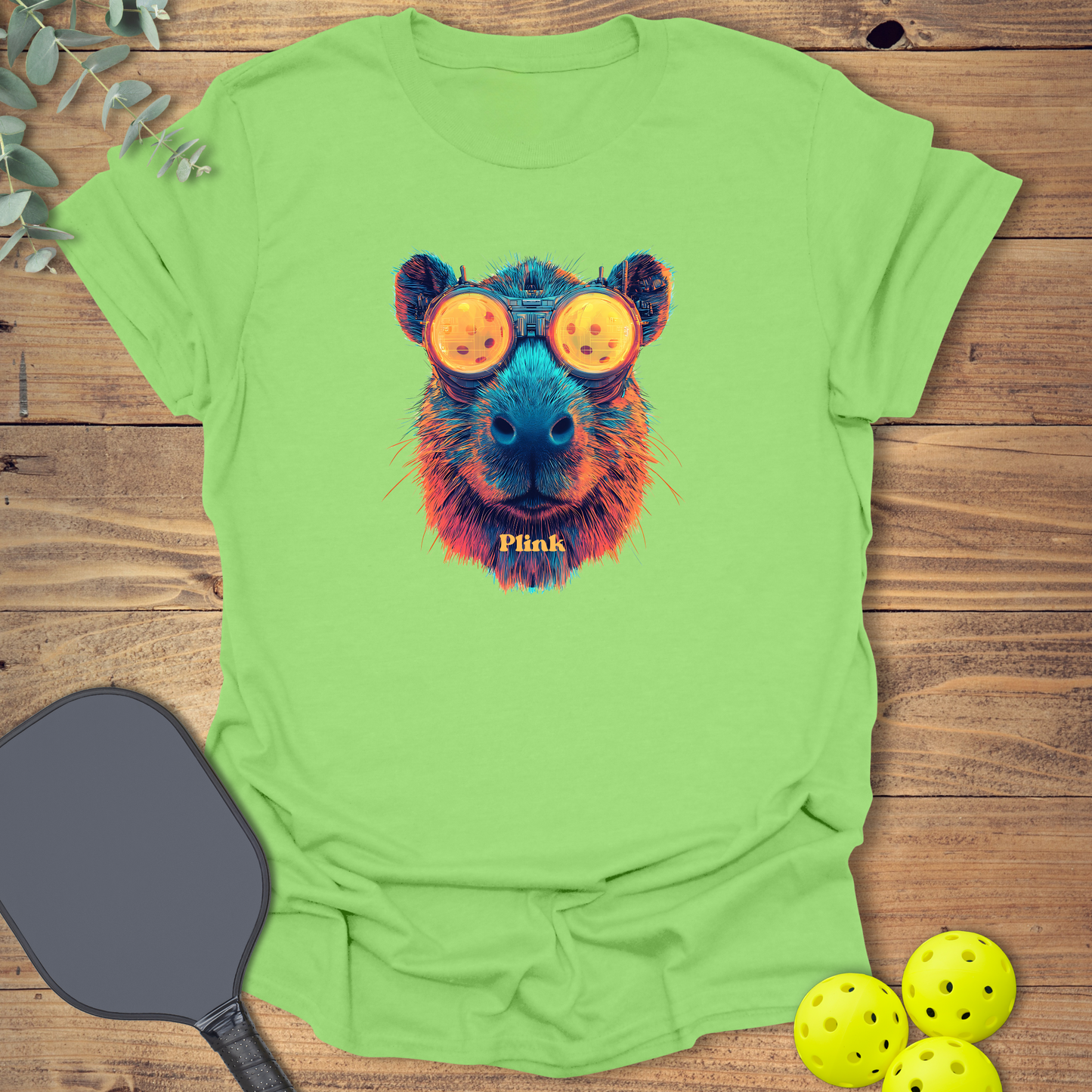 Capybara Pickleball T-Shirt