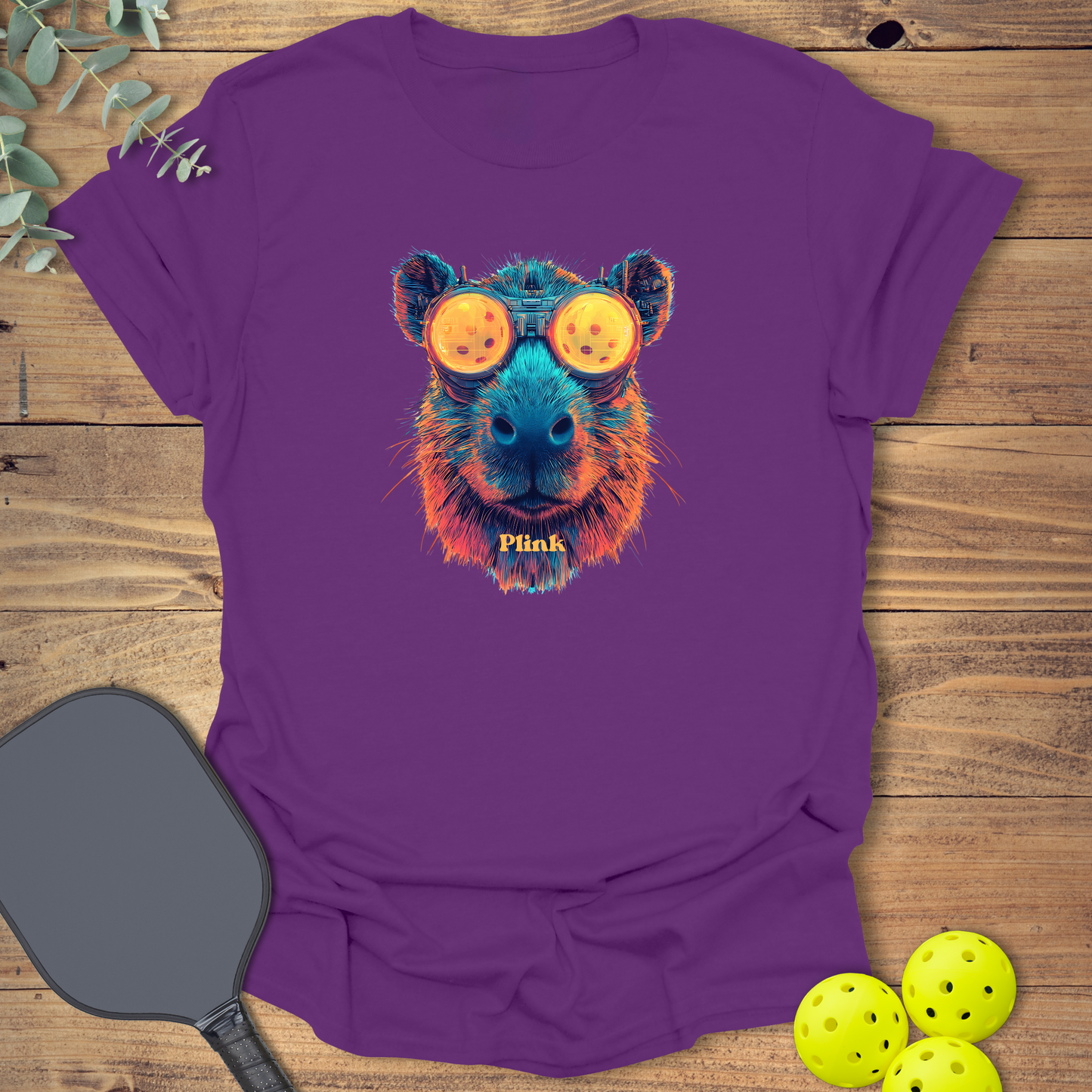 Capybara Pickleball T-Shirt