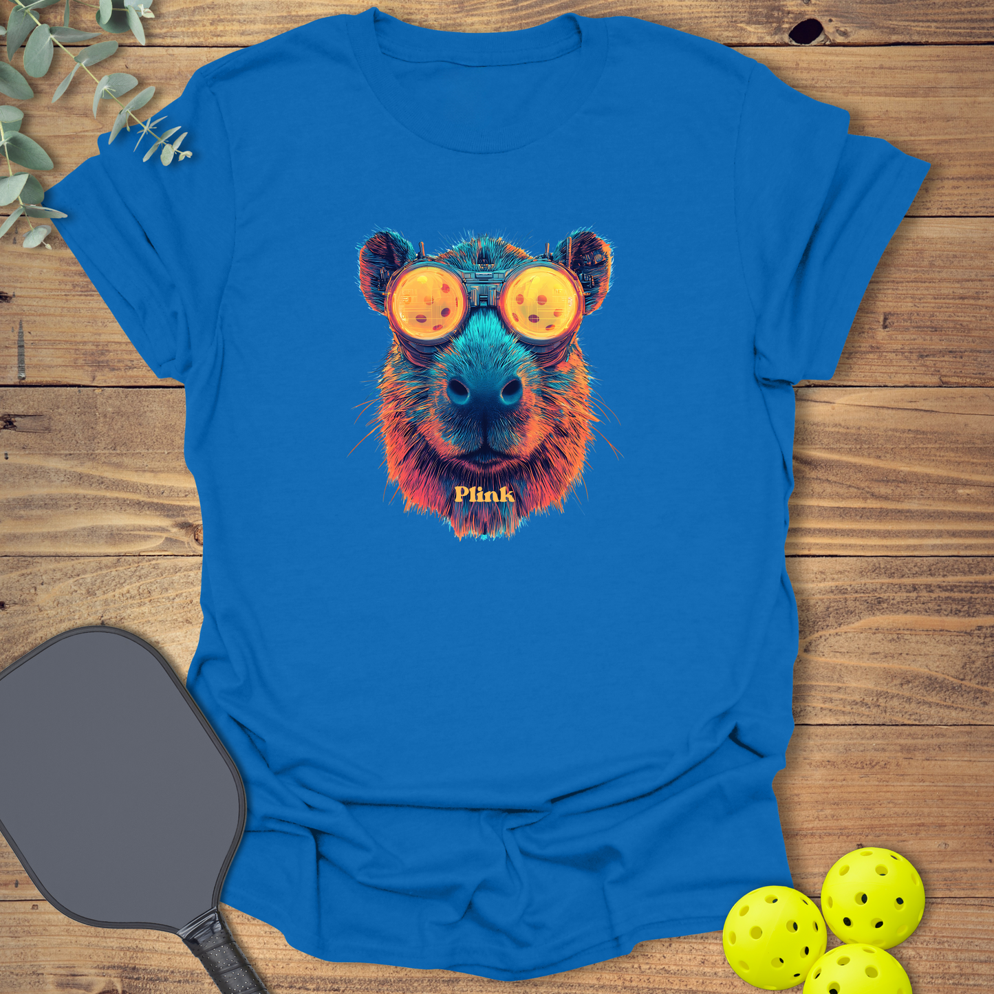 Capybara Pickleball T-Shirt