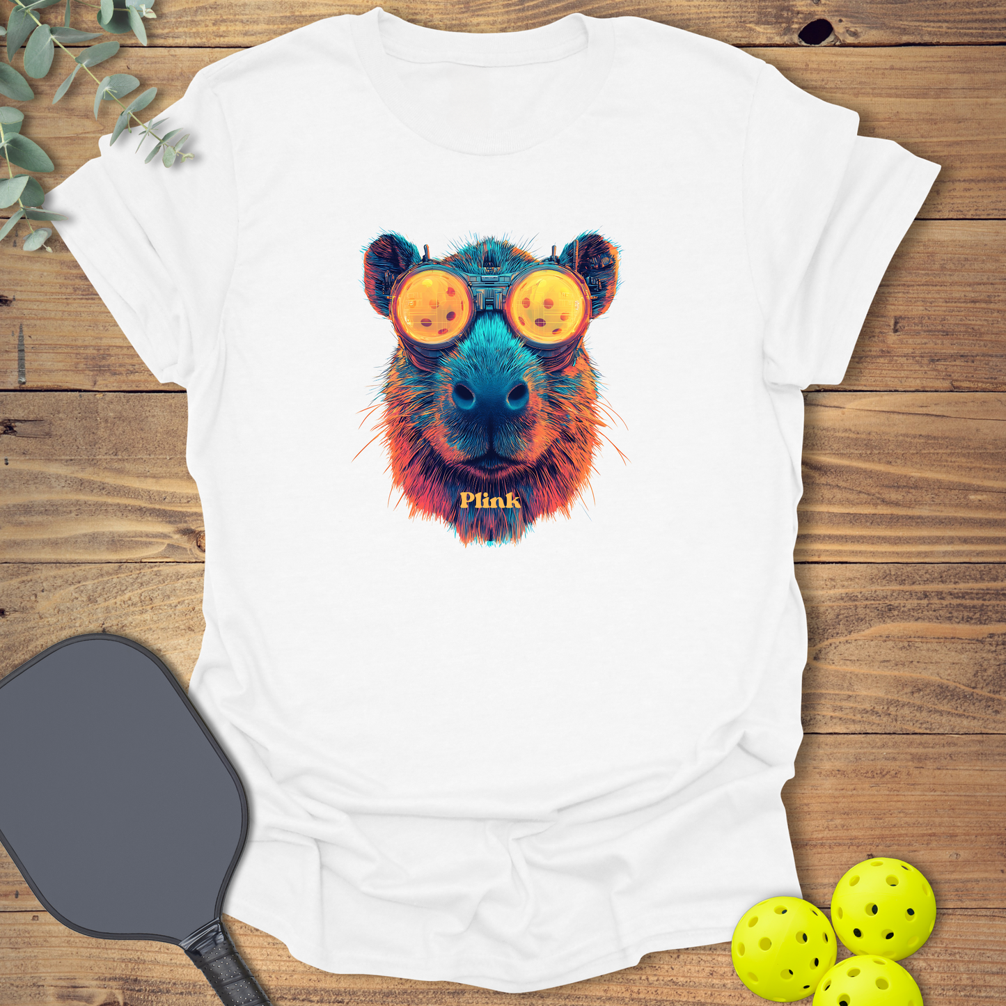 Capybara Pickleball T-Shirt