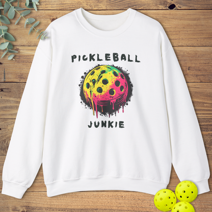 Melting Pickleball Junkie Sweatshirt