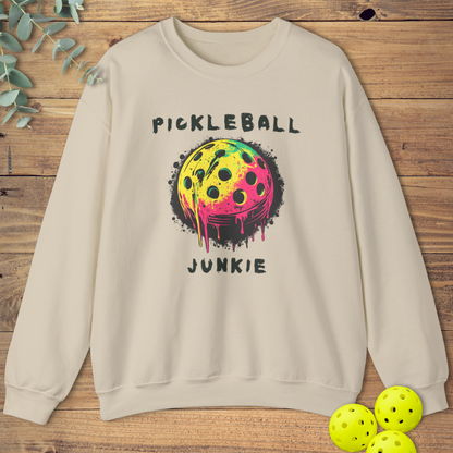 Melting Pickleball Junkie Sweatshirt