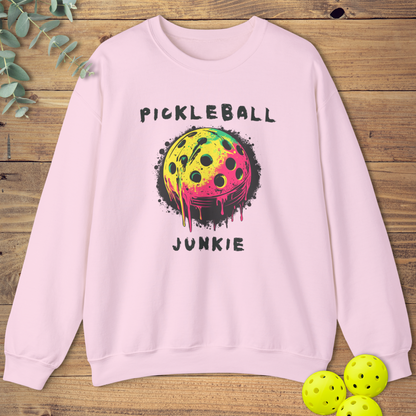 Melting Pickleball Junkie Sweatshirt