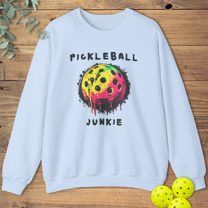 Melting Pickleball Junkie Sweatshirt