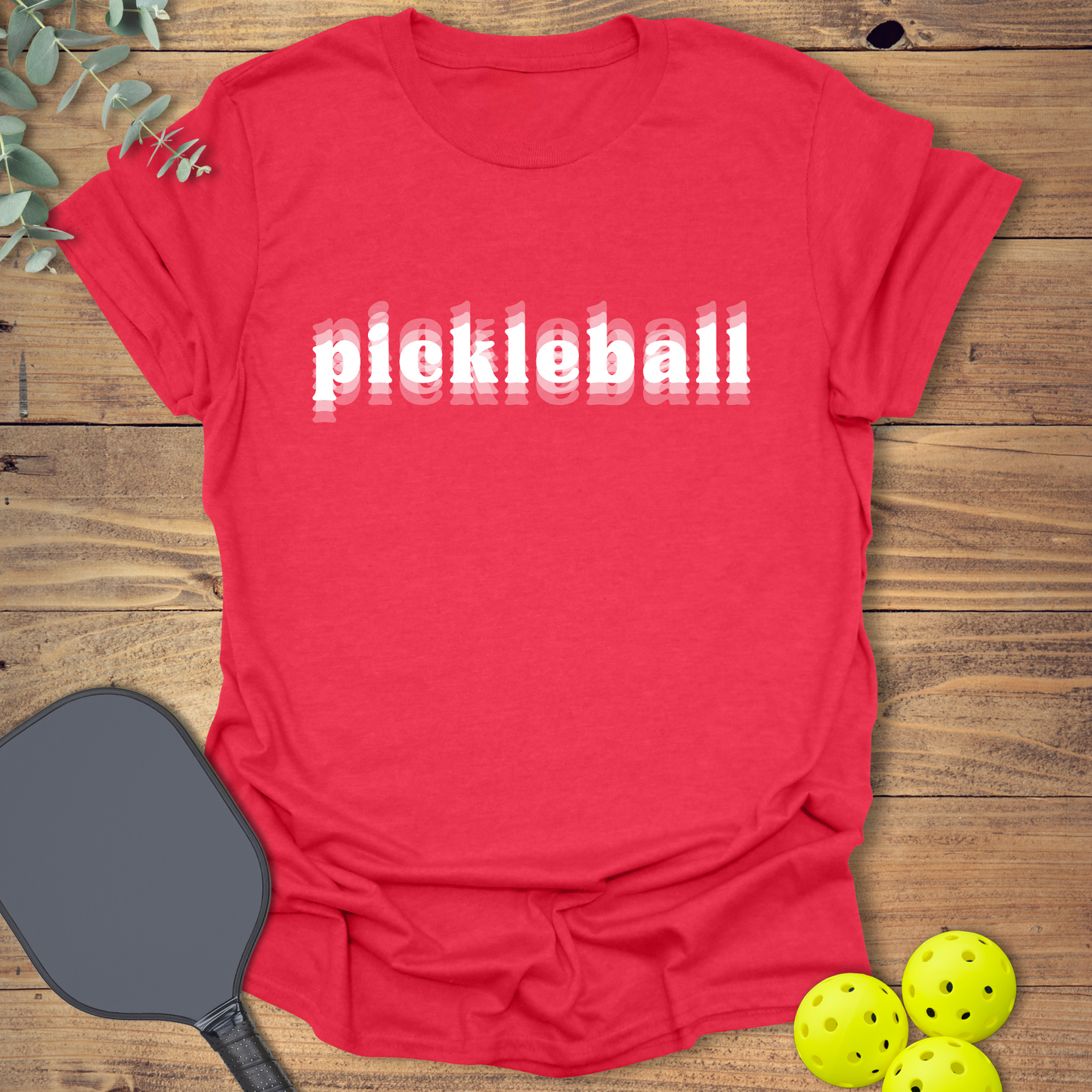 Blurry Pickleball T-Shirt