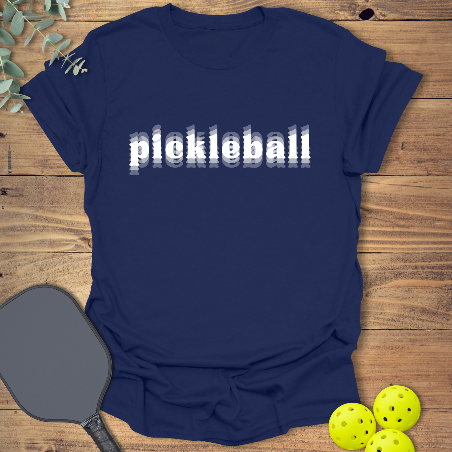 Blurry Pickleball T-Shirt