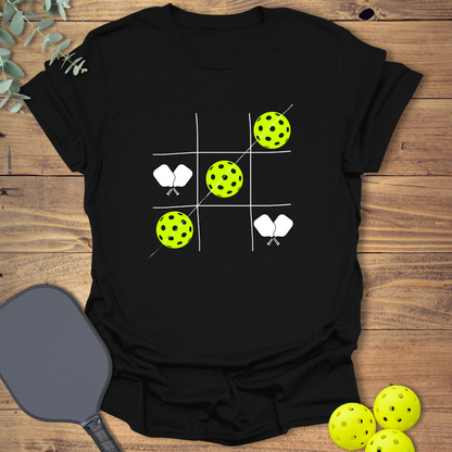 Tic Tac Toe Pickleball T-Shirt