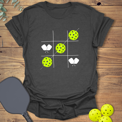 Tic Tac Toe Pickleball T-Shirt
