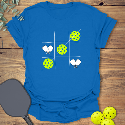 Tic Tac Toe Pickleball T-Shirt