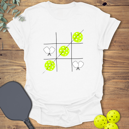 Tic Tac Toe Pickleball T-Shirt