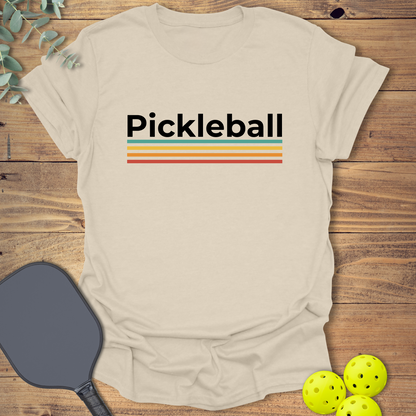 Retro Colors Pickleball T-Shirt