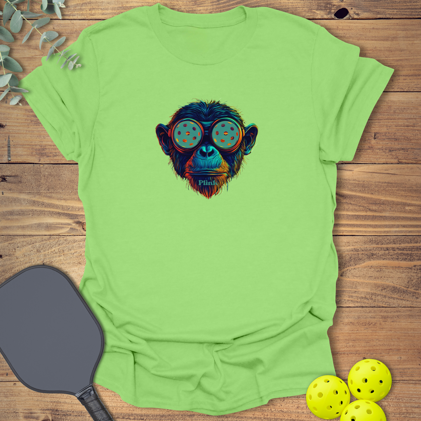 CyberAce the Chimp Pickleball T-Shirt