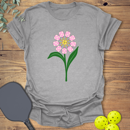 Paddles Flower Pickleball T-Shirt