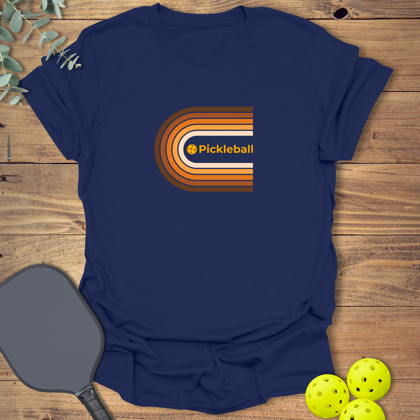 Retro Wrap Pickleball T-Shirt