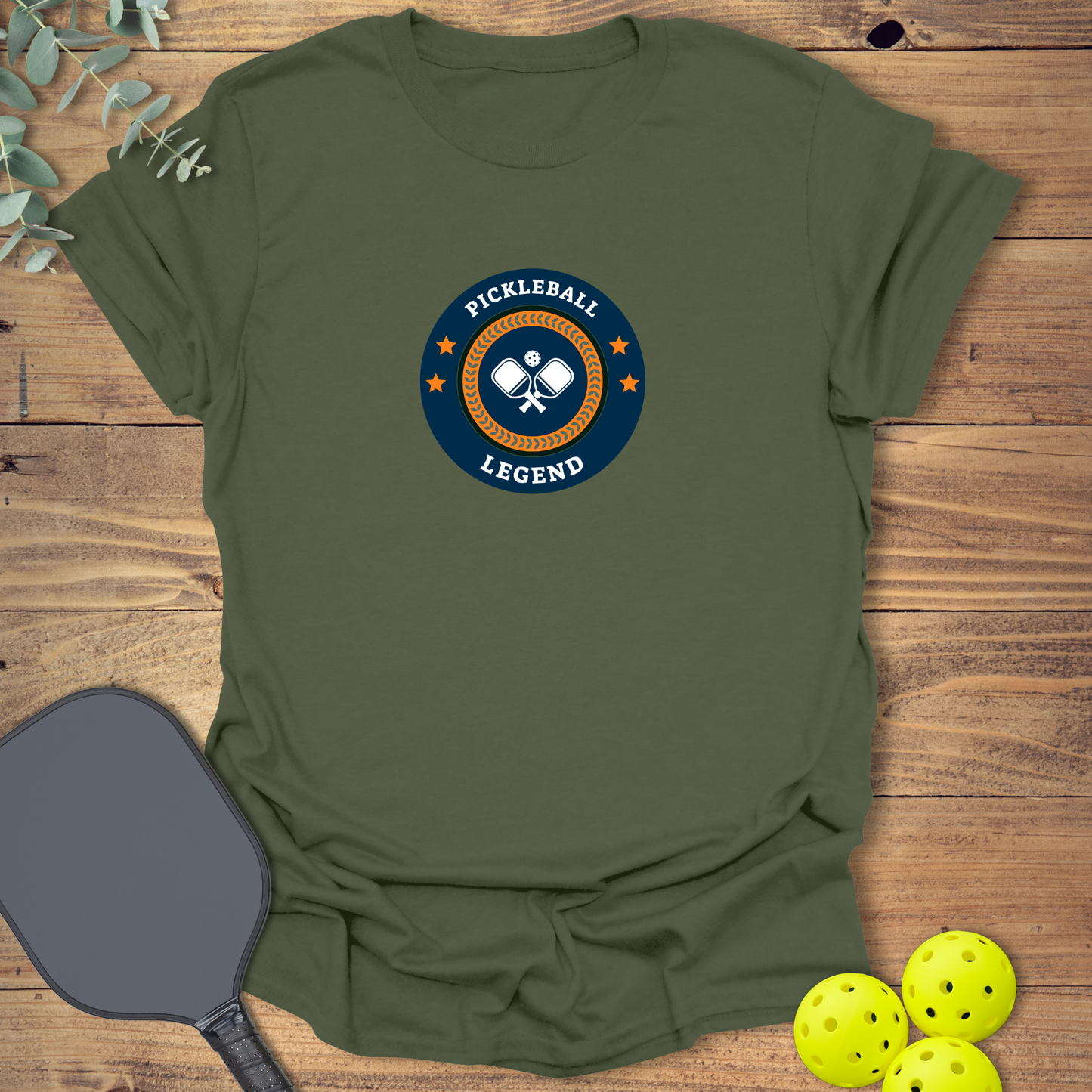 Pickleball Legend Emblem T-Shirt