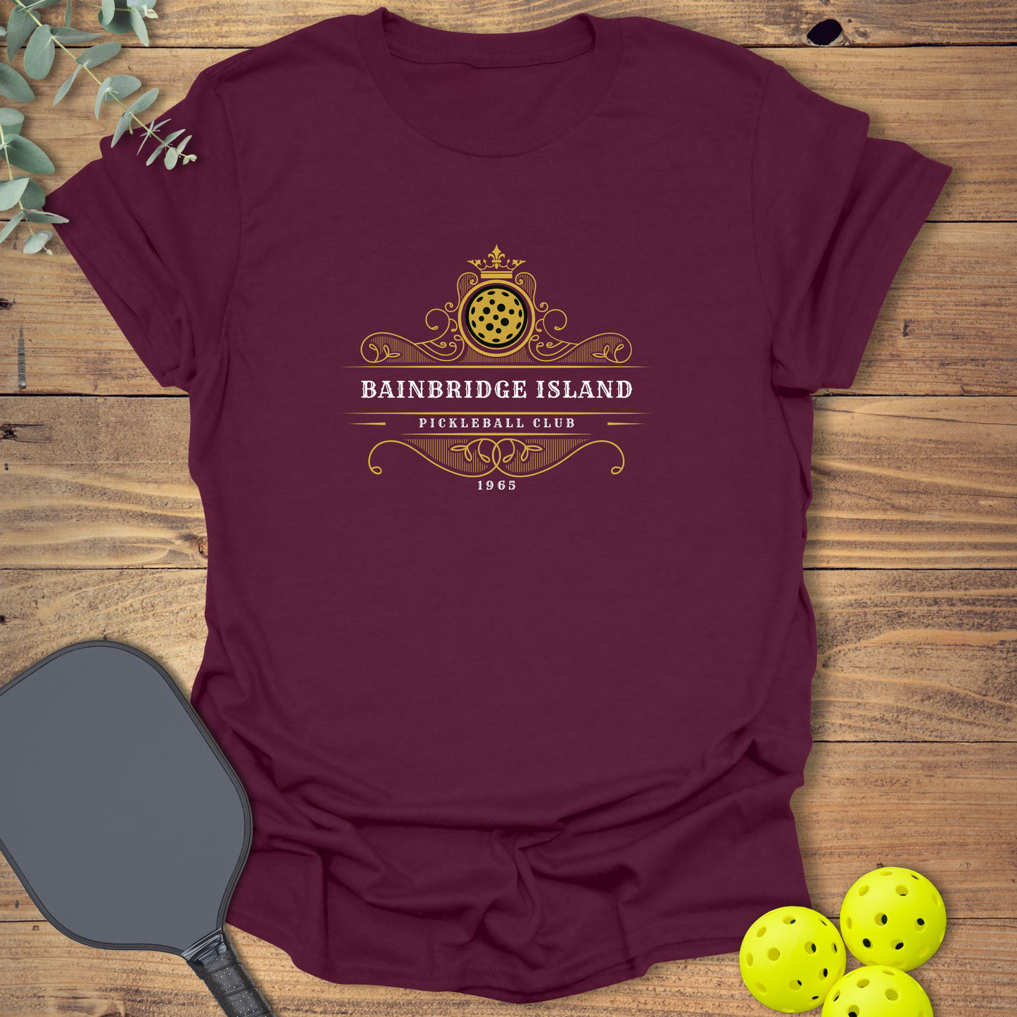 Bainbridge Island Pickleball Club T-Shirt