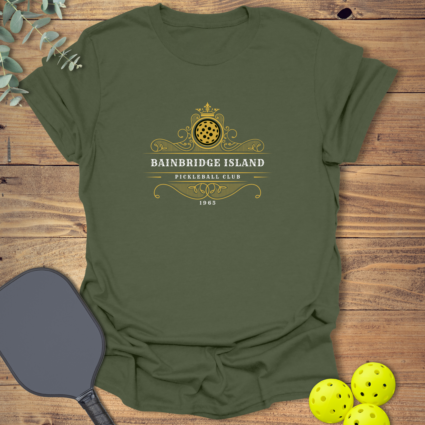 Bainbridge Island Pickleball Club T-Shirt