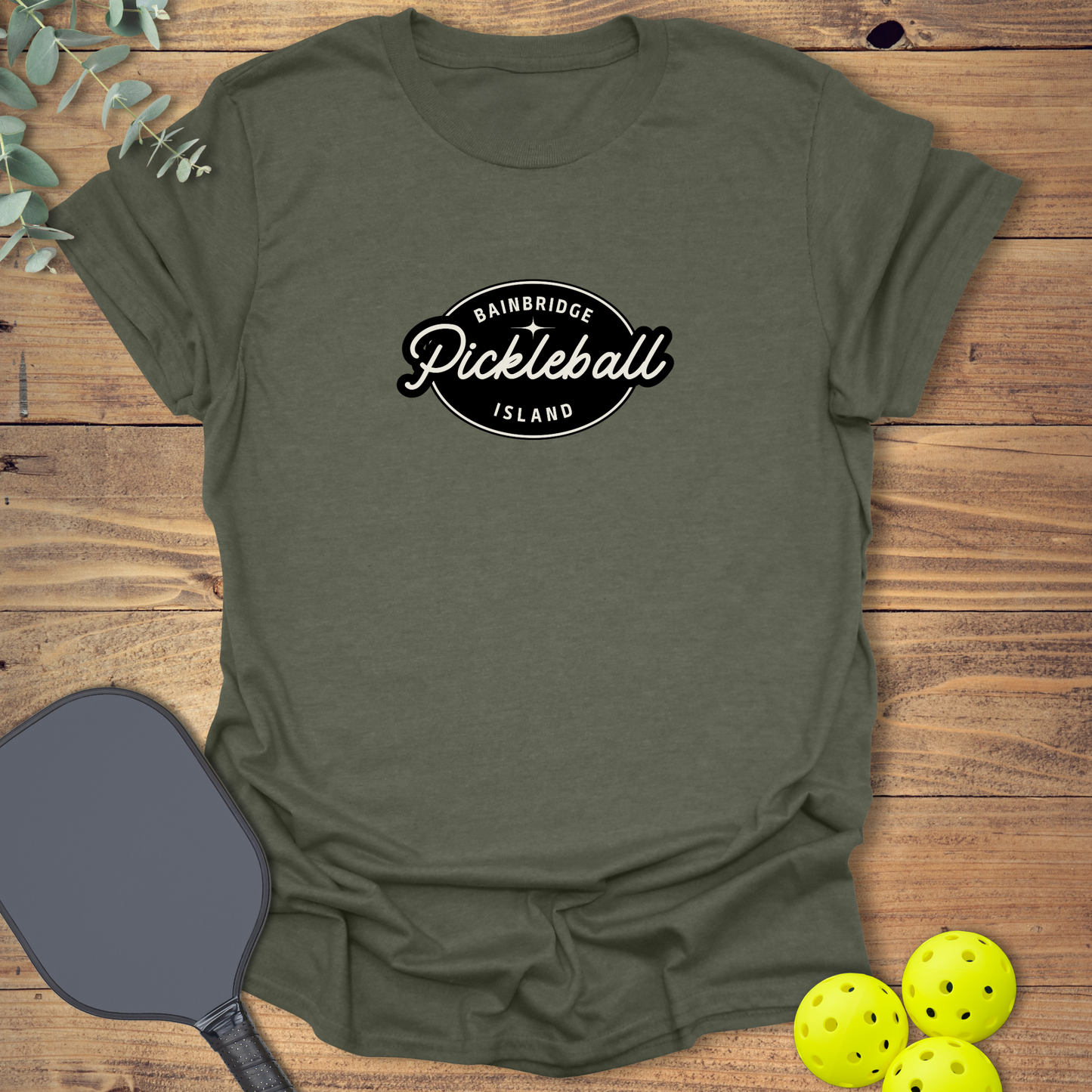 Bainbridge Island Pickleball T-Shirt