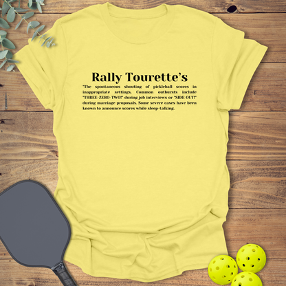 Rally Tourette's Pickleball T-Shirt