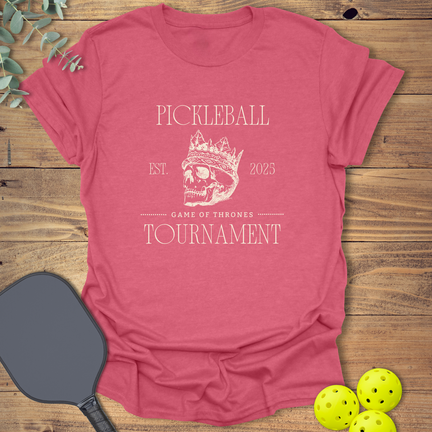 Game of Thrones Tournament Pickleball T-Shirt