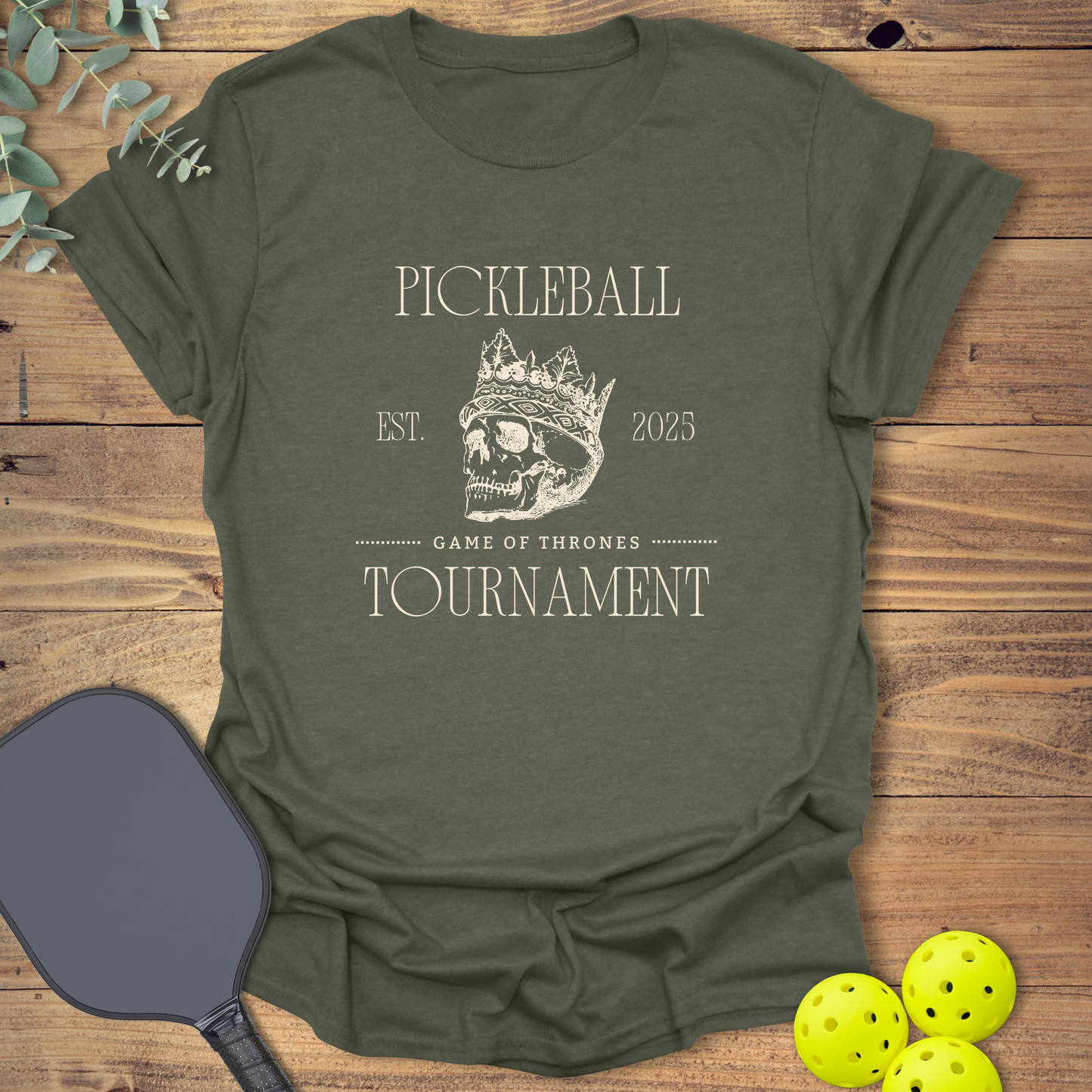 Game of Thrones Tournament Pickleball T-Shirt