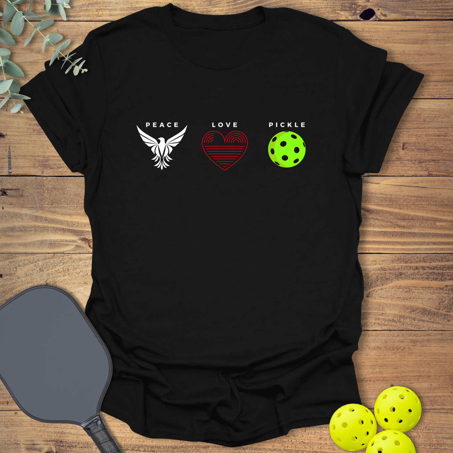 Peace Love Pickle T-Shirt
